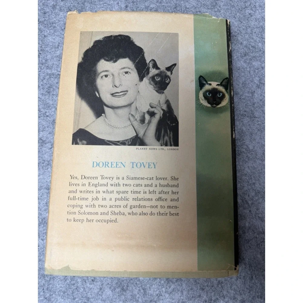 VTG Cats in the Belfry Reminiscences of a Siamese Cat Lover - Doreen Tovey 1958
